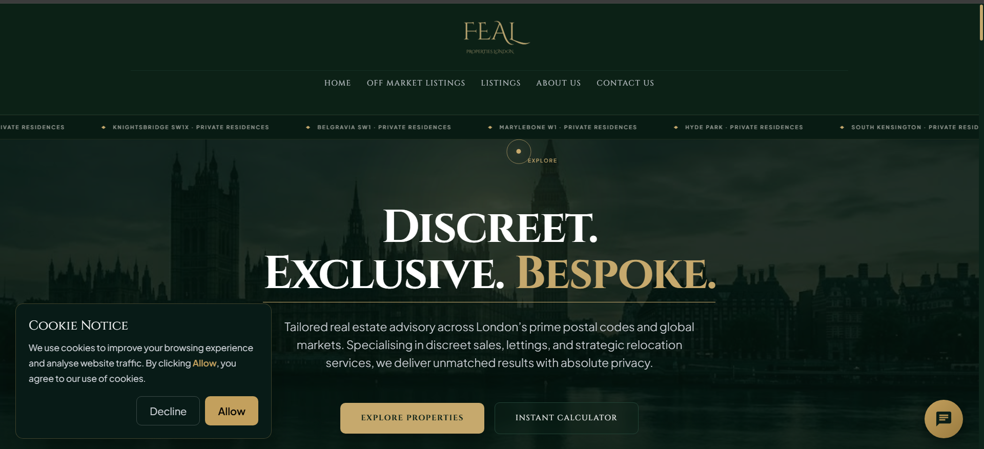 FEAL Properties London Luxury Real Estate - project preview